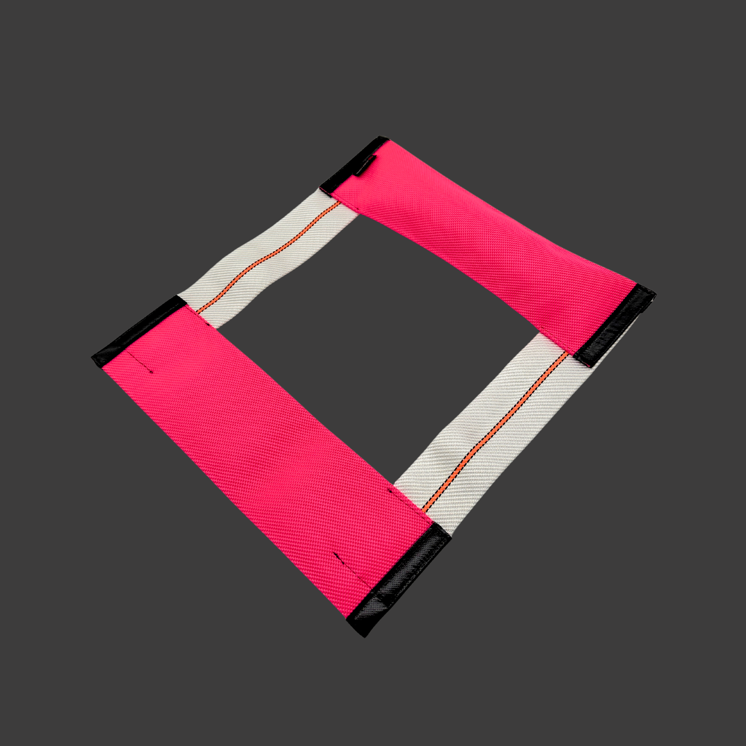 OSKAR Kopfstütze pink weiß schräg