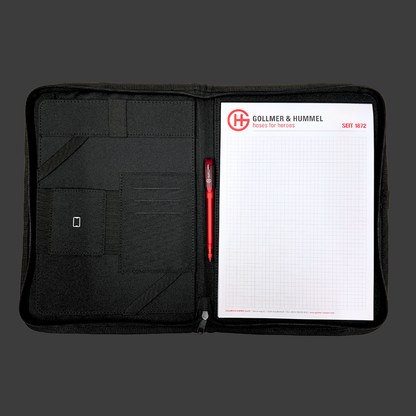 LORE Schreibmappe von innen