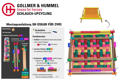 GH Liegestuhl Doppelsitz "OSKAR FÜR ZWEI"