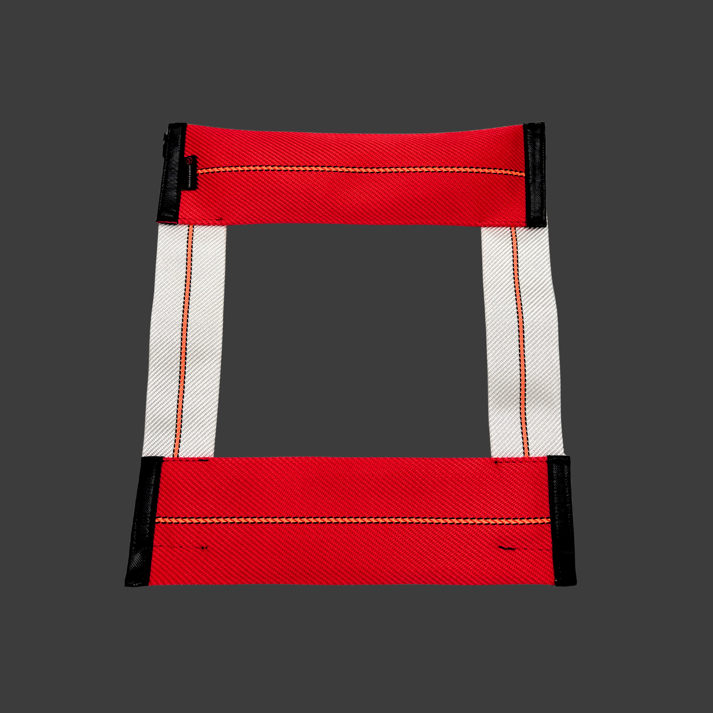 OSKAR Kopfstütze offen gelegt rot weiß