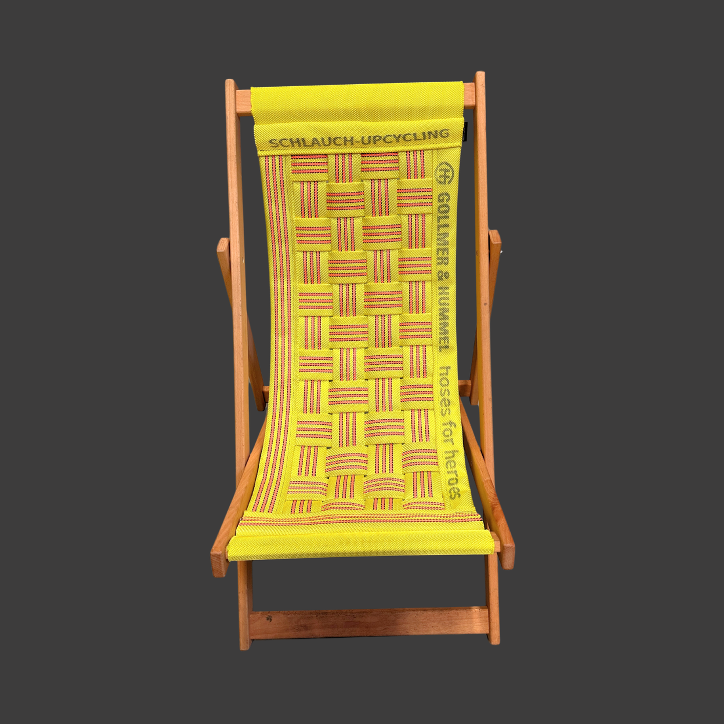 OSKAR Liegestuhl gelb