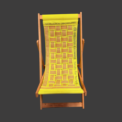 OSKAR Liegestuhl gelb